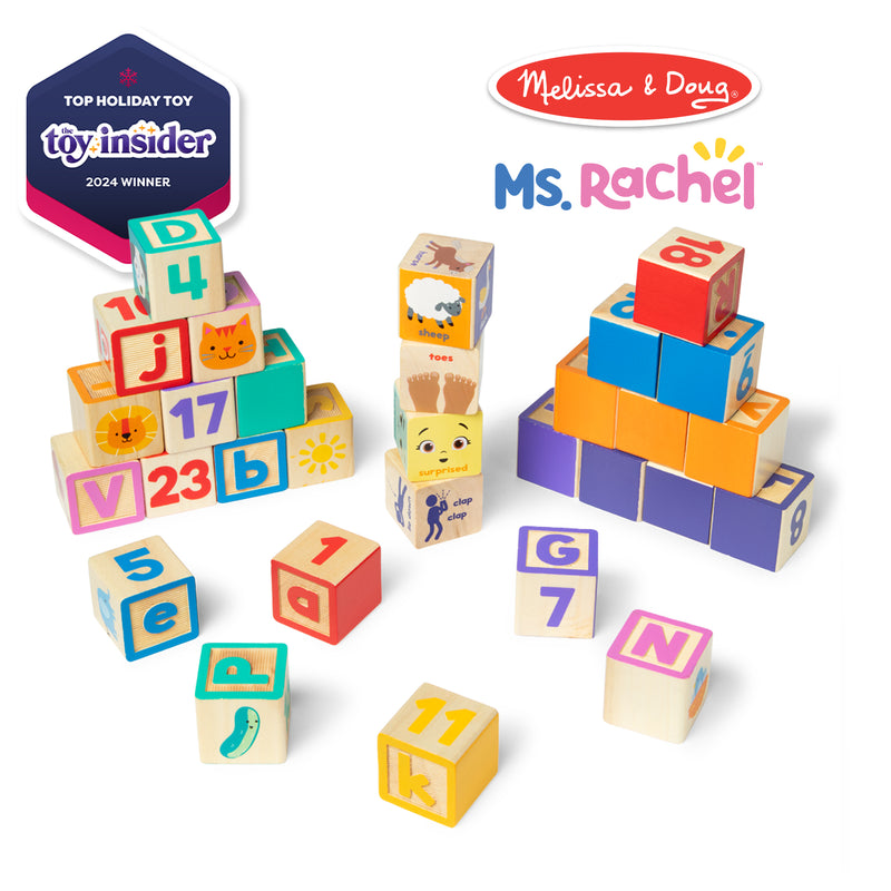 Ms. Rachel Blocks + Activity Cards