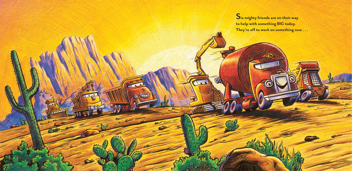 Construction Site: Road Crew  Coming Through!