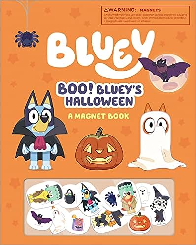 Boo! Bluey's Halloween - A Magnet Book