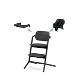 CYBEX LEMO 2 High Chair 3-in-1 Set - Stunning Black