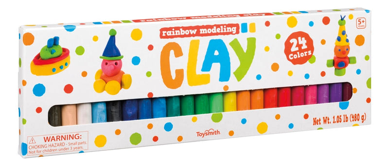 Toysmith Rainbow Clay - 24 Colors
