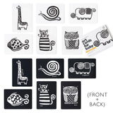 Art Cards for Baby - Original Animals
