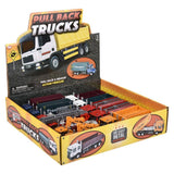 6" Diecast Pull Back Truck Assortment  12/Disp