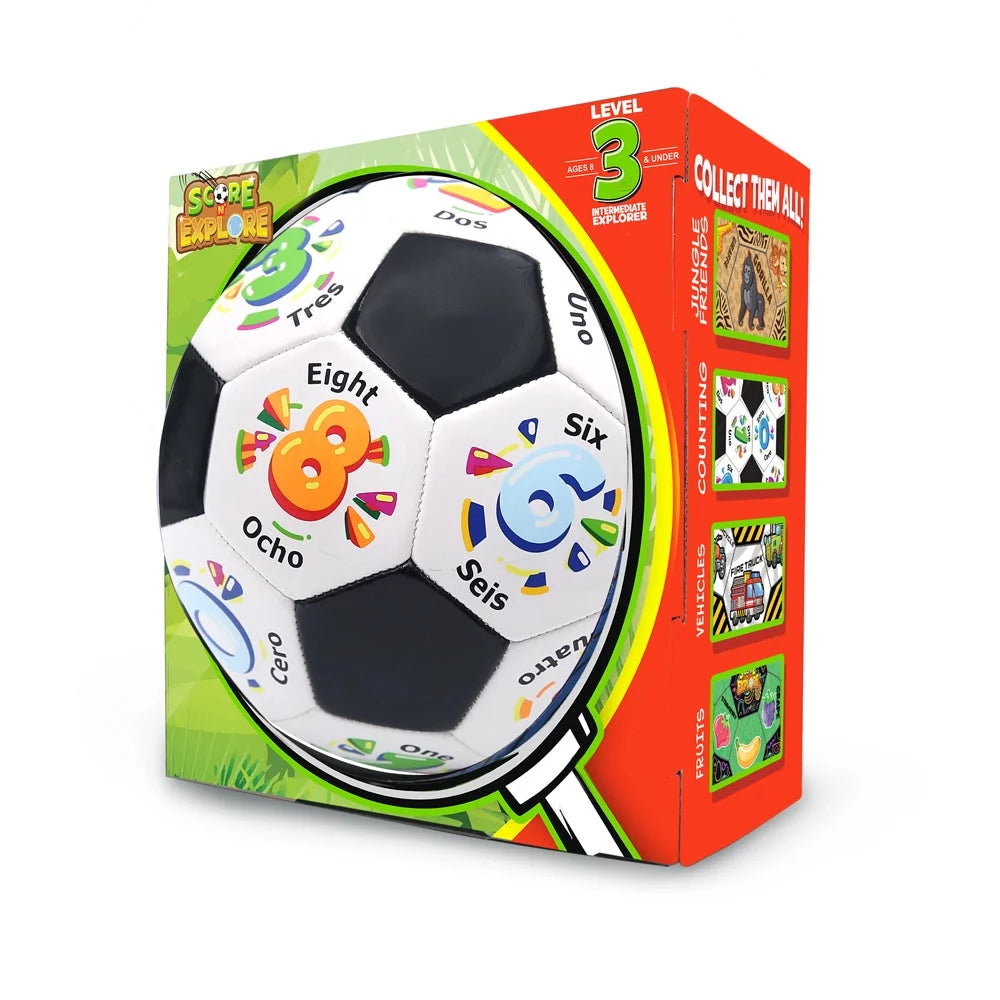 Score N' Explore Kids Soccer Ball Numbers Explorer