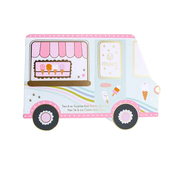 Ice Cream Truck Bath Balm & Accessory Set