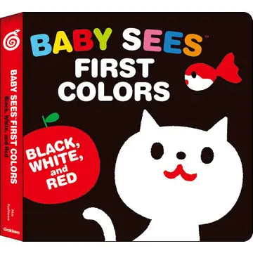 Baby Sees First Colors: Black, White & Red