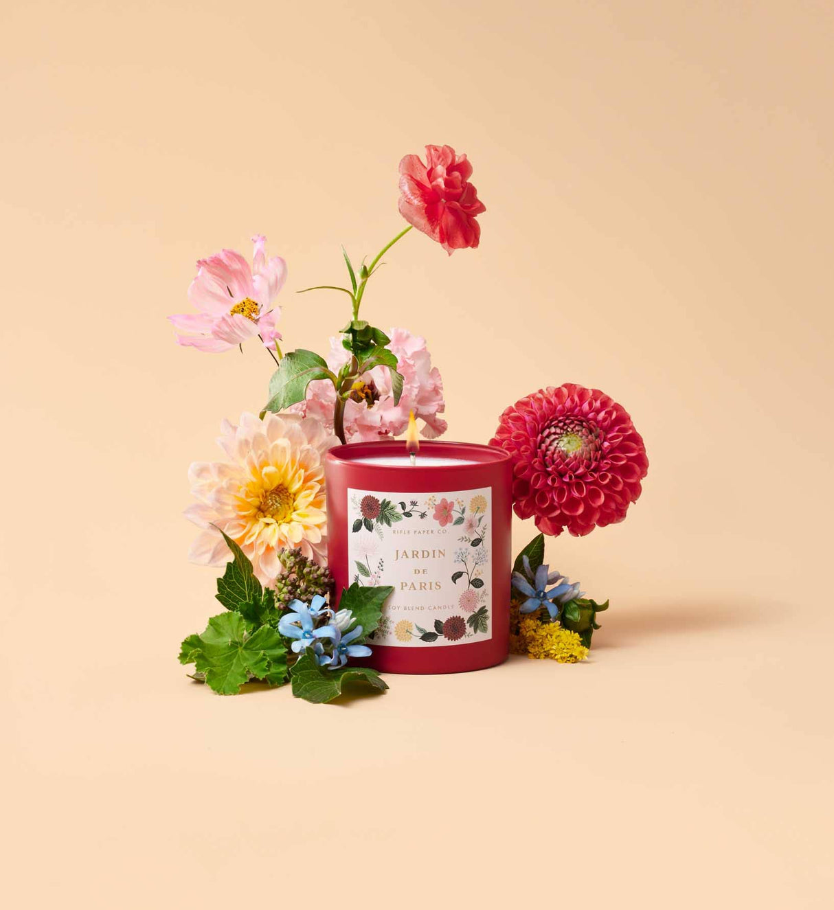 Dahlia Jardin de Paris 9 oz Glass Candle