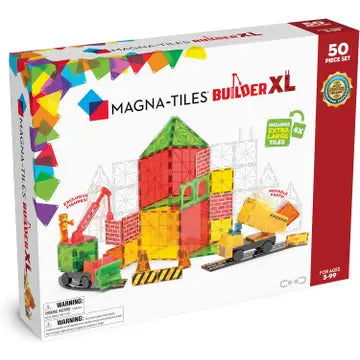 Magna-Tiles Builder Xl 50-Piece Set