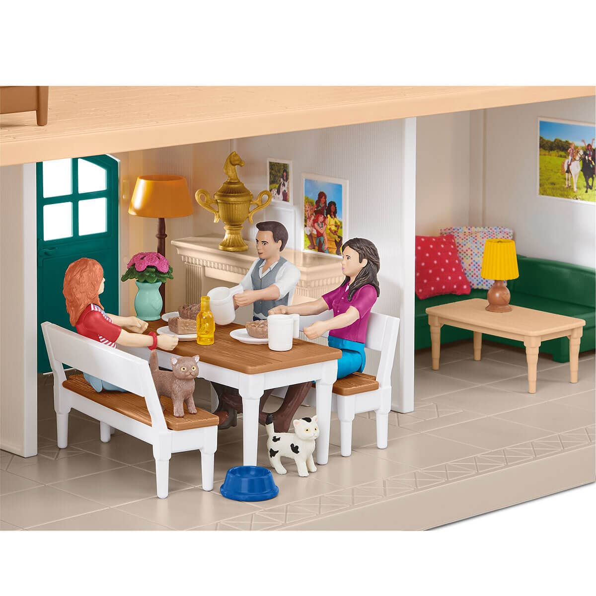 Horse Club Lakeside Country House  Horse Toy Playset