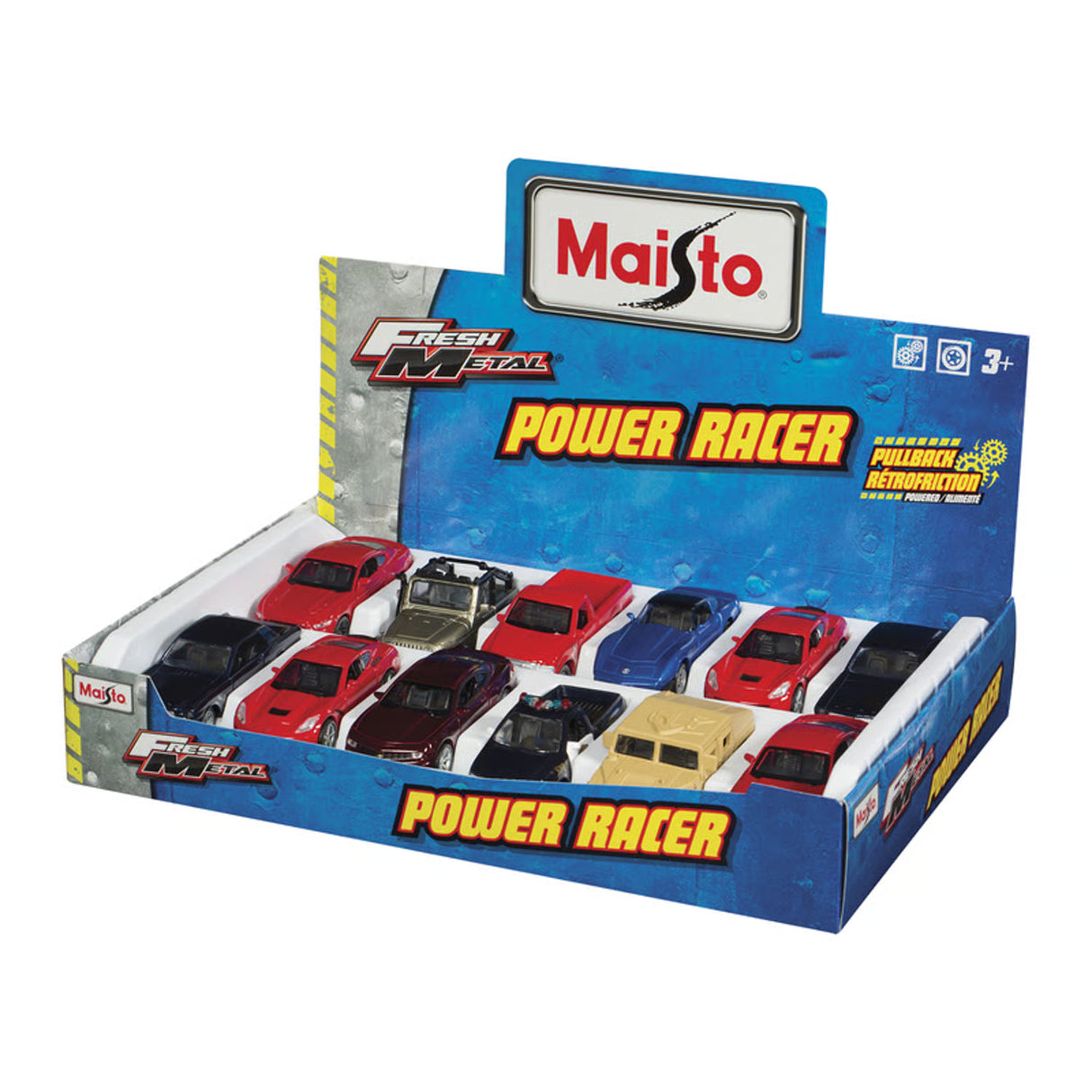 Fresh Metal Power Racers Toy Cars