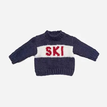 Ski Sweater, Navy | Baby & Kids Snow Winter Pullover