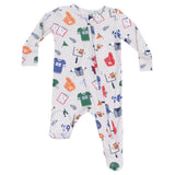 Angel Dear - 2 Way Zipper Footie