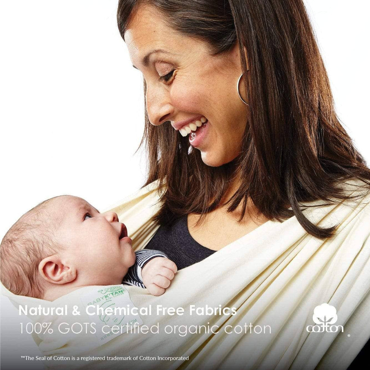 Baby K’tan Organic Baby Carrier - Natural