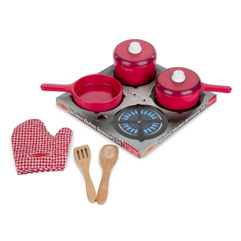 Play Kitchen Accessory Set - Pot & Pans