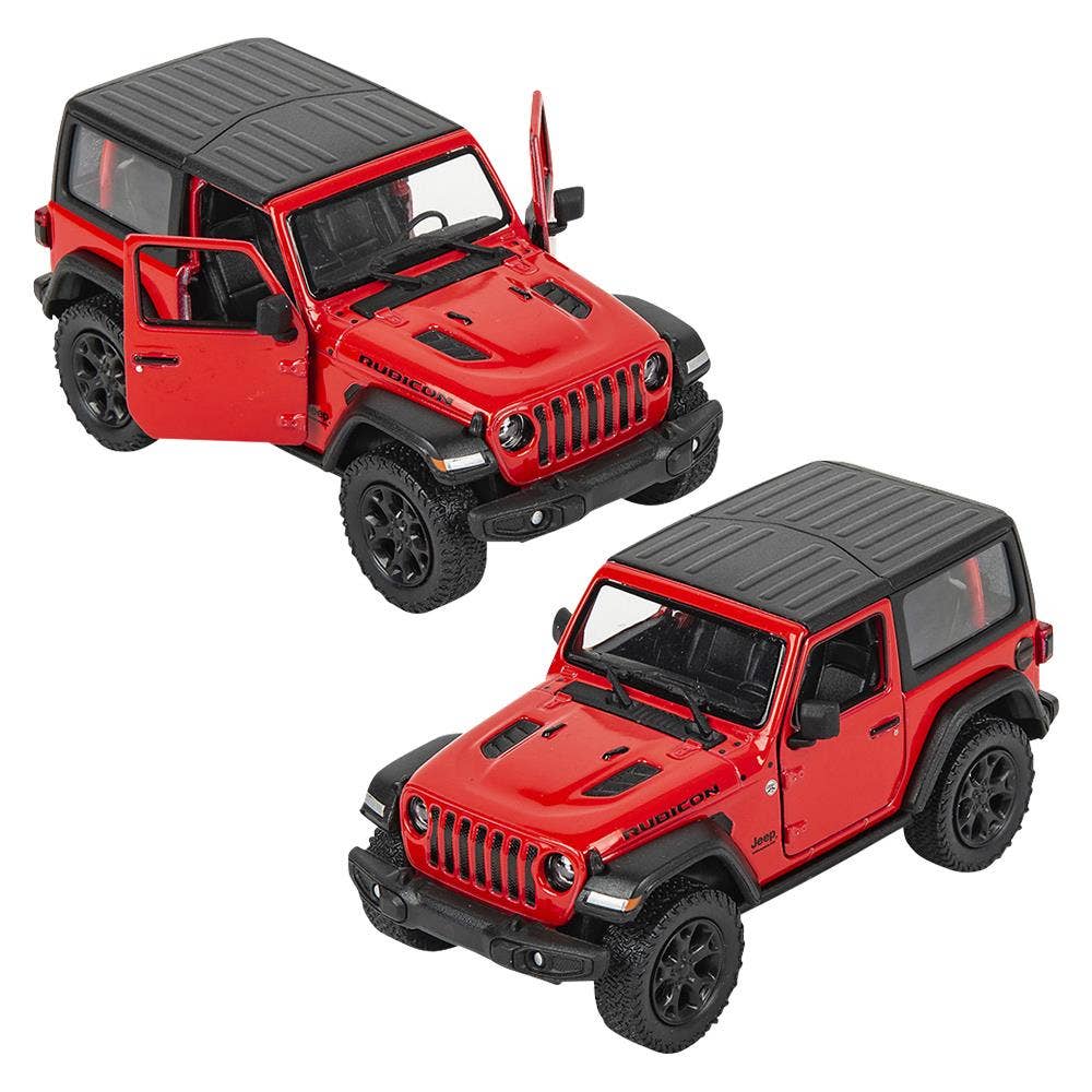 5" Diecast 2018 Jeep Wrangler Hard Top  12/Display