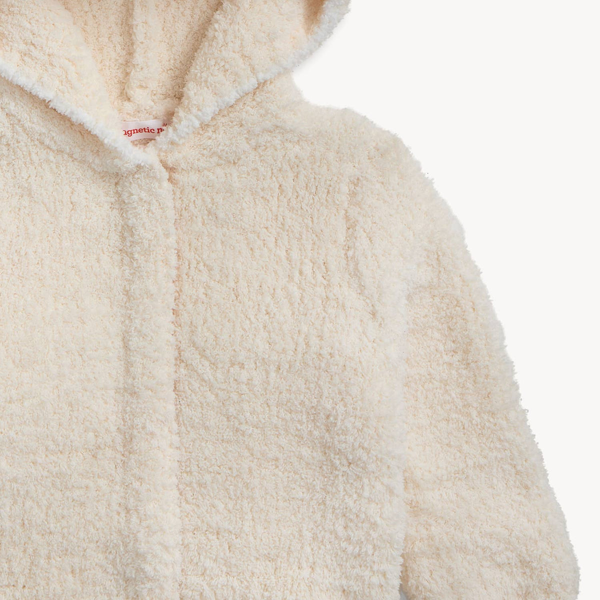 CHENILLE CARDIGAN W HOOD