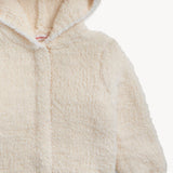 CHENILLE CARDIGAN W HOOD