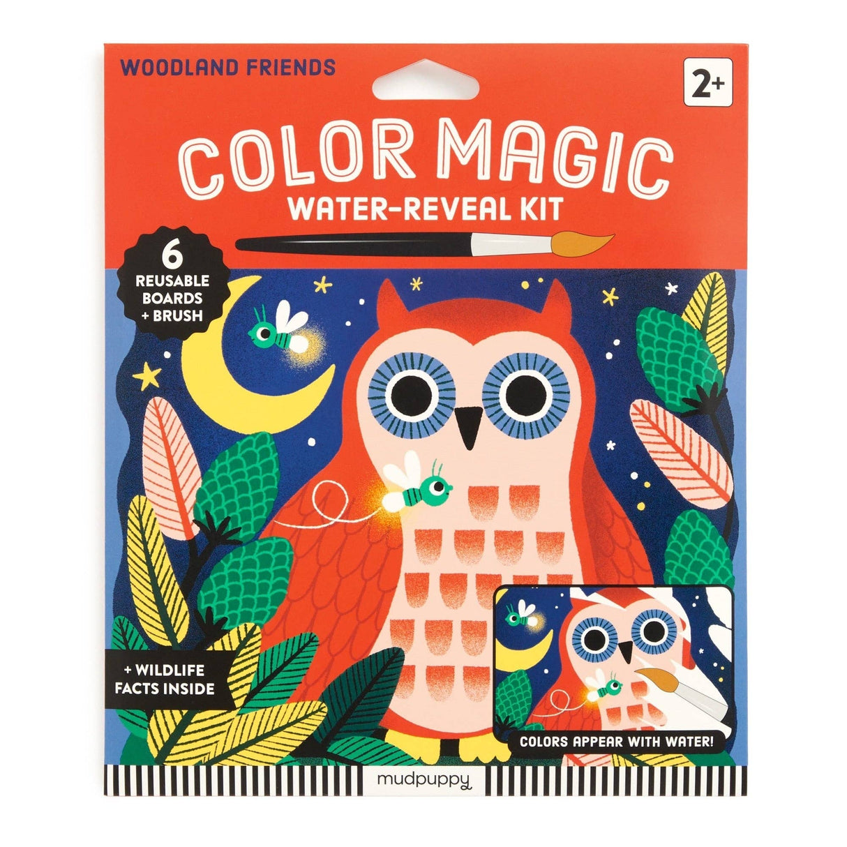 Woodland Friends Color Magic Water-reveal Kit