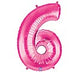 34"PKG NUMBER PINK