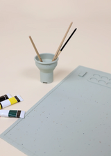 Art Painting Silicone Placemat Seafoam