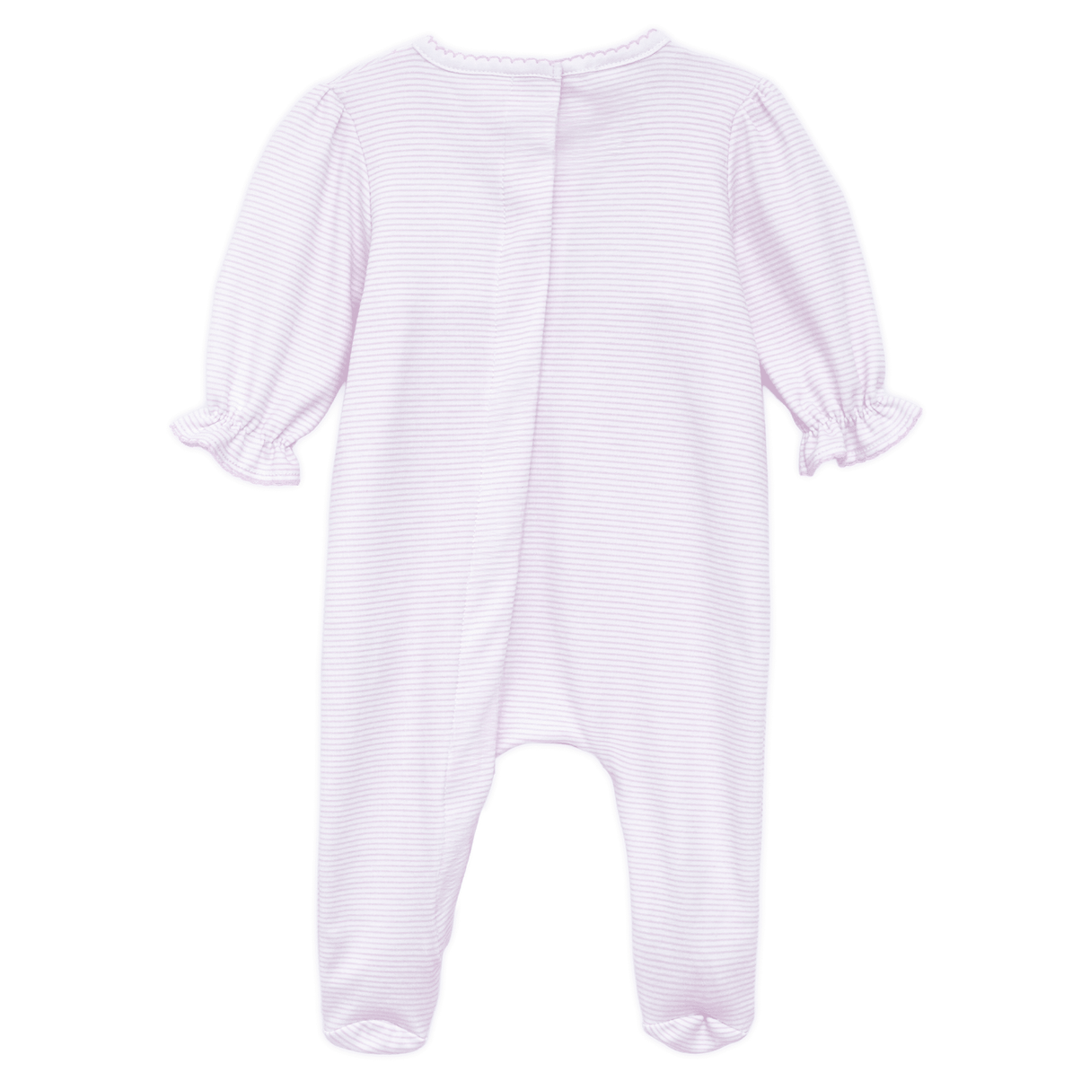 Julia Smocked Footie - Pink
