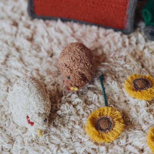 Washable play rug  Farm Fields