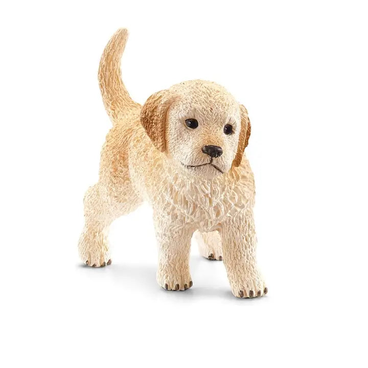Schleich Golden Retriever Puppy Farm Dog Animal Toy