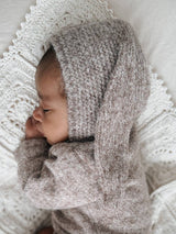 Luna + Luca Cozy Bunny Romper