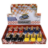 5" Diecast Pull Back 1967 VW Beetle/Surfboard  12/Disp