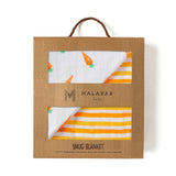 4-Layer All Season Reversible Blanket: Organic Cotton