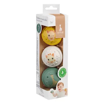 3 Balles Musicales-Light and Flexible Sound Balls