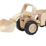 Kids' Bulldozer Toy Car with Handle