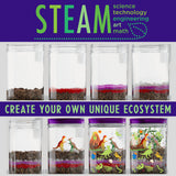 Grow N' Glow Dinosaur Terrarium DIY Craft Kit for Kids