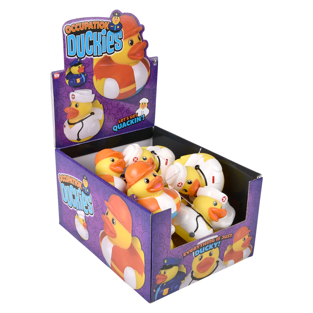 3.75" OCCUPATION RUBBER DUCKIES