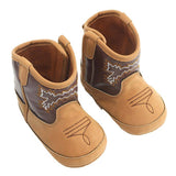 Cowboy Boots - Brown + Tan