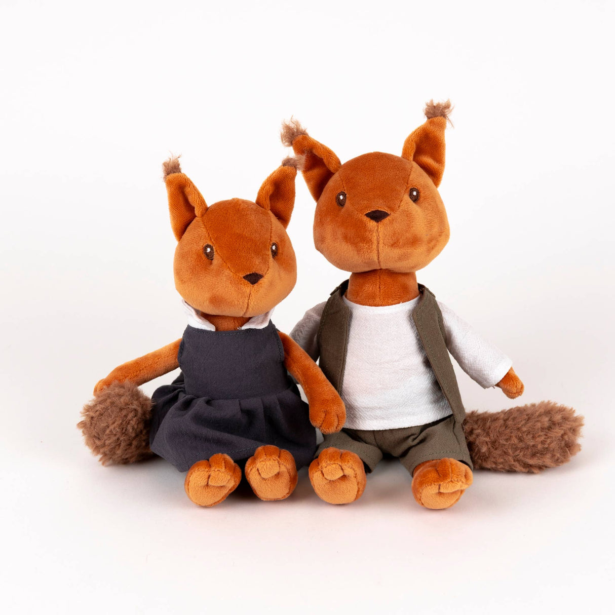 Plush Mommy Squirrel