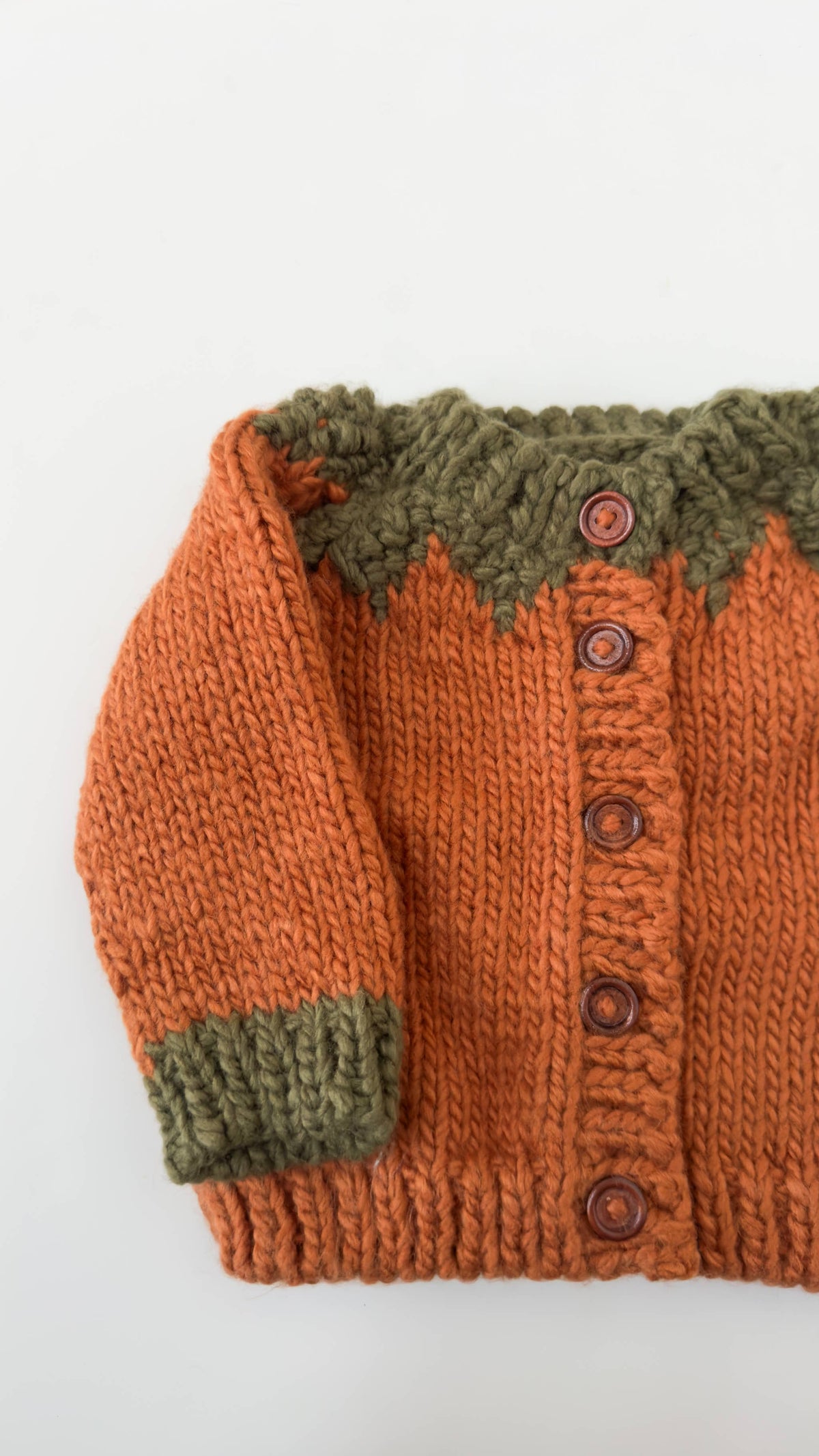 Pumpkin Cardigan Baby Kid Fall Thanksgiving Fall Winter