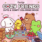 Cozy Friends Coloring Book For Adults And Kids