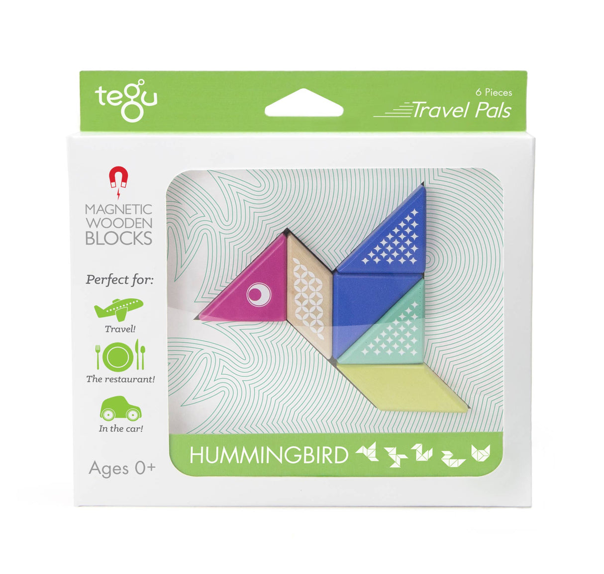 Travel Pals - Magnetic Wooden Block Set