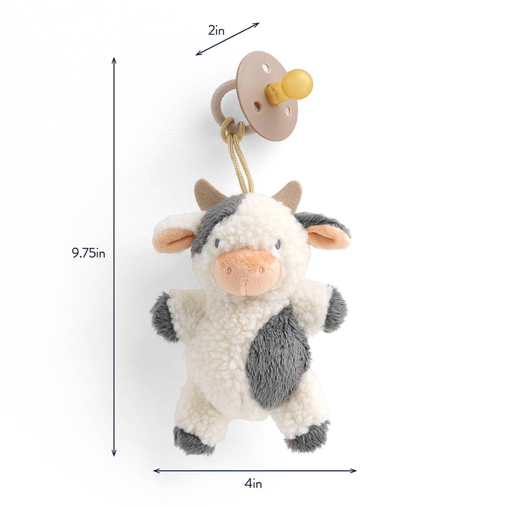*NEW OPTIONS* Bitzy Pal Natural Rubber Pacifier & Plush