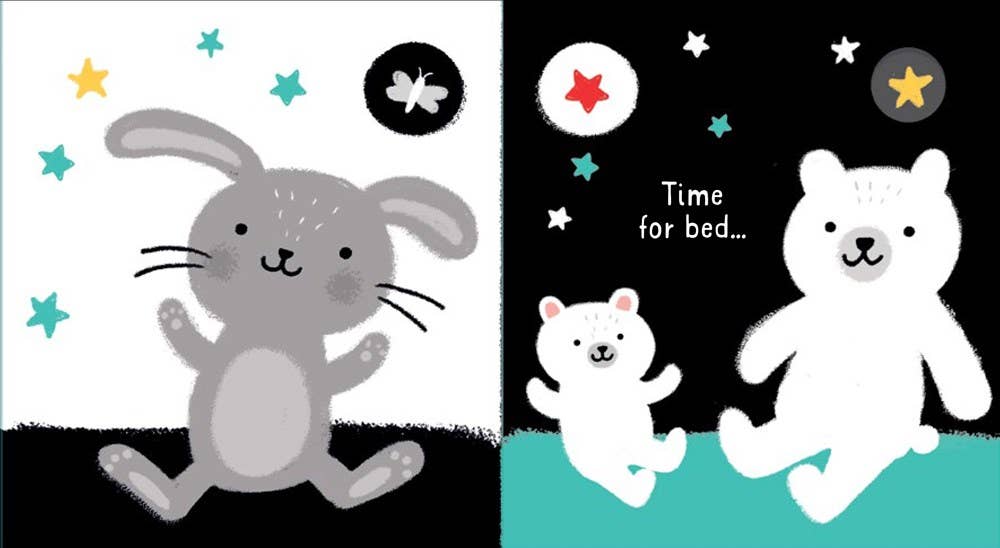 Baby's Black And White Books: Bedtime : Usborne