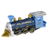 7" Diecast Pull Back Locomotive