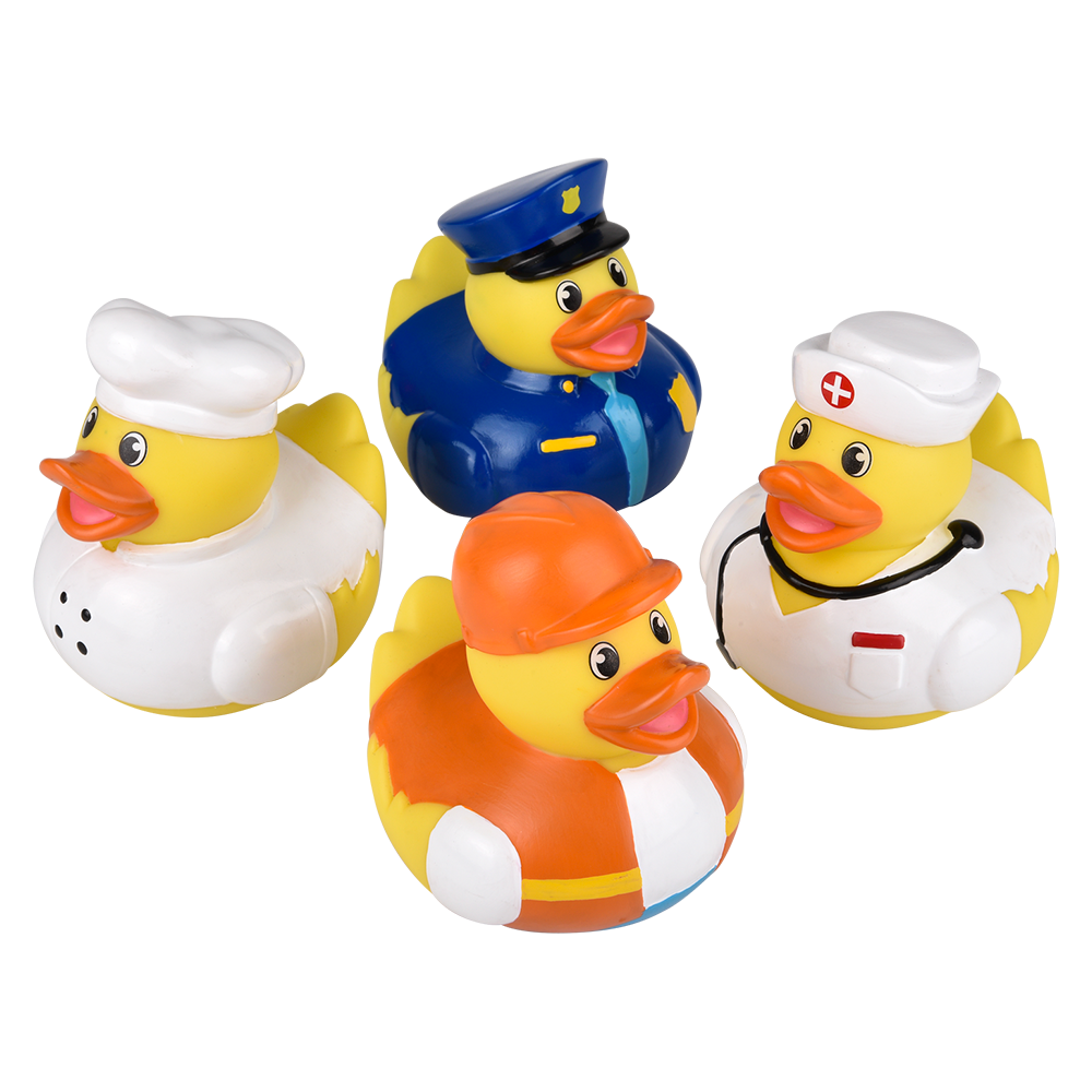 3.75" OCCUPATION RUBBER DUCKIES