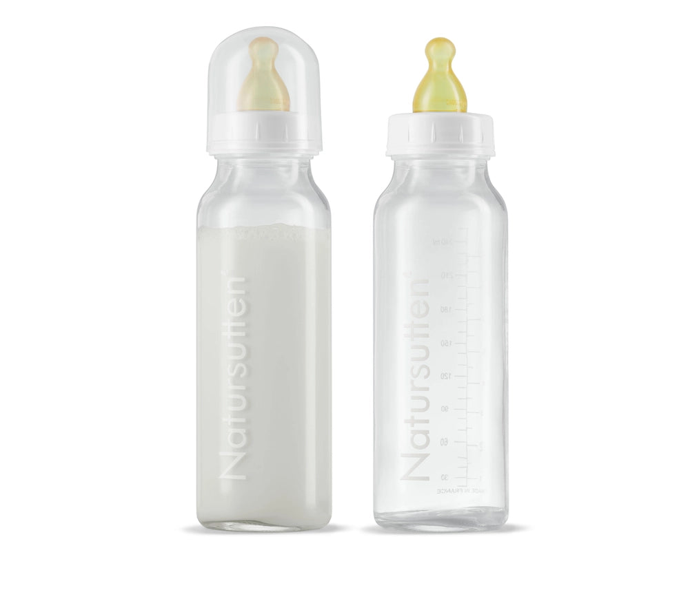 Natursutten® Glass Baby Baby Bottles - 2 Pack