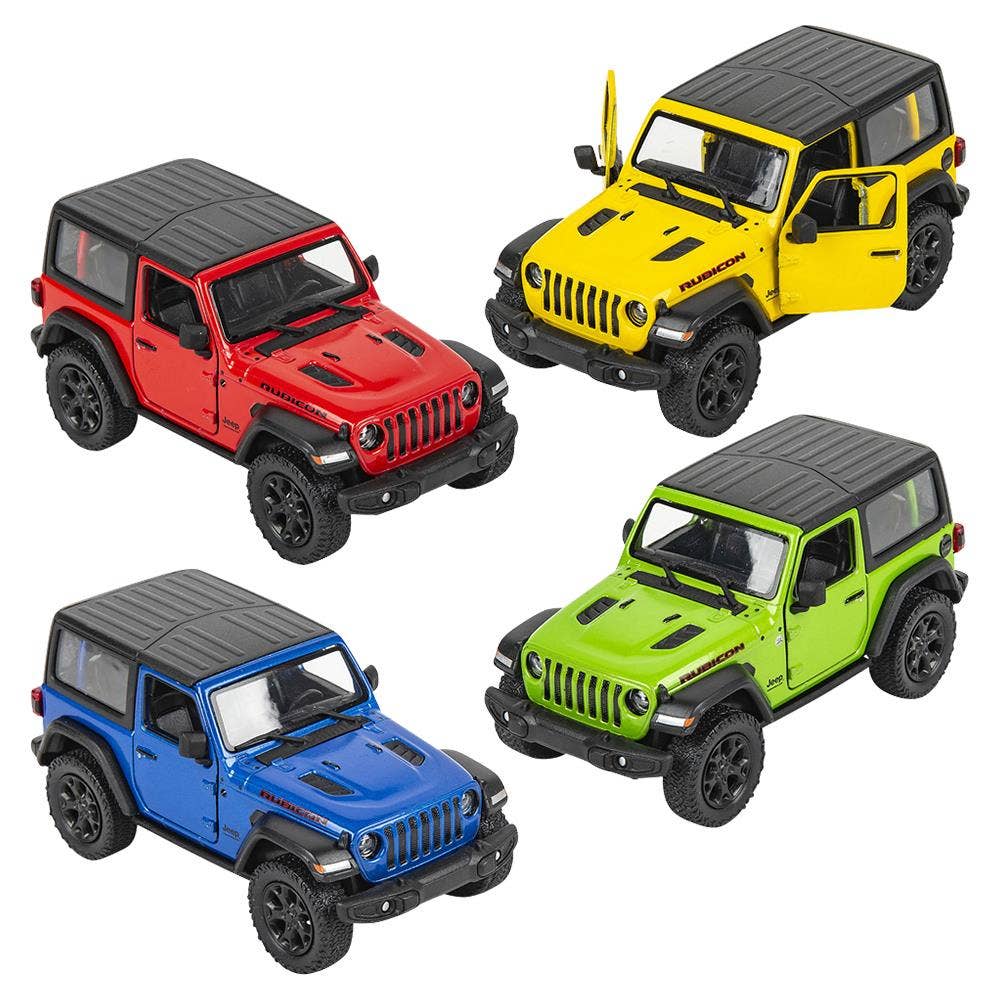 5" Diecast 2018 Jeep Wrangler Hard Top  12/Display