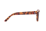 Tortoise Shell Gradient Lens Polarized Keyhole Sunglasses