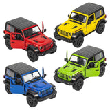 5" Diecast 2018 Jeep Wrangler Hard Top  12/Display