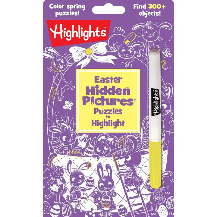 Easter Hidden Pictures Puzzles To Highlight