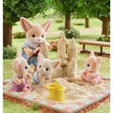 Calico Critters Fennec Fox Twins, 2 Collectible Doll Figures