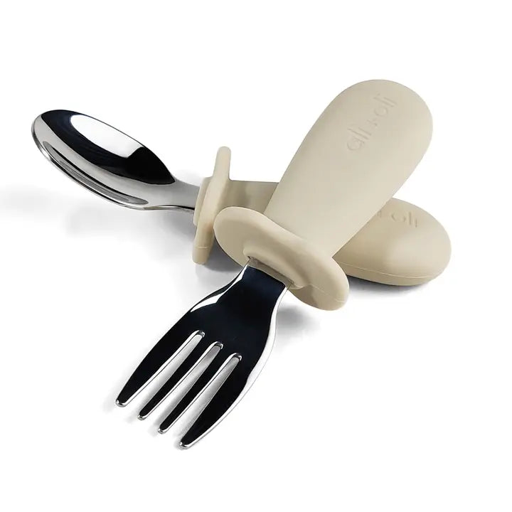 Ali+Oli Spoon & Fork Learning Set for Toddlers-6m+
